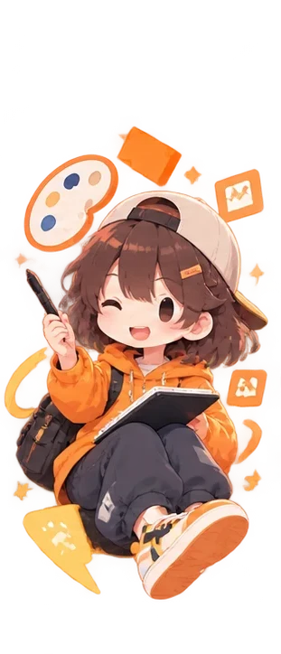オレンジのキャラクター