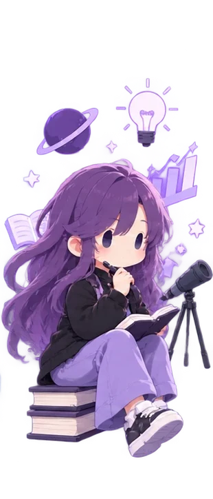 パープルのキャラクター